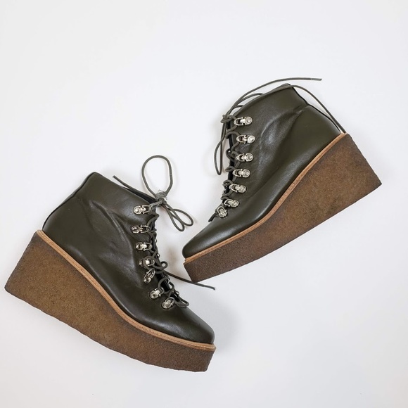 jeffrey campbell viajar wedge hiker booties